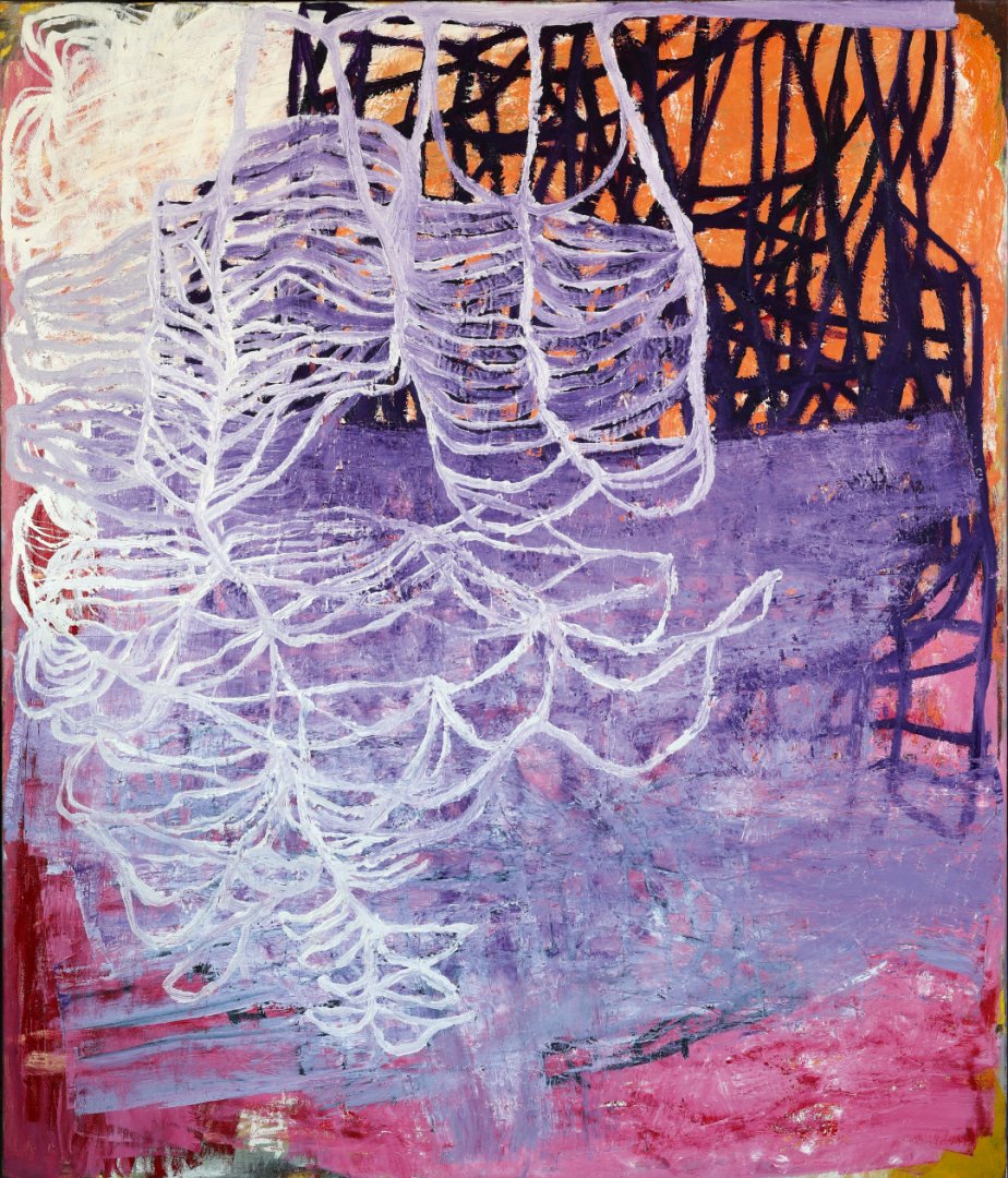 Dances Nr.1, 2023, 140 x 120 cm, Öl auf Leinwand
